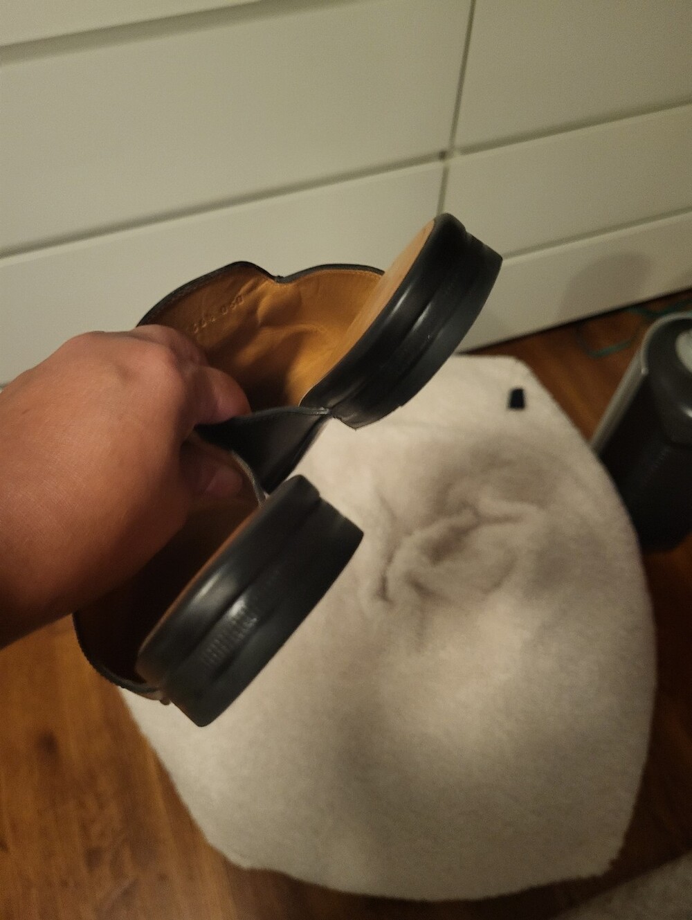Gucci Black Leather Horsebit Loafers - Picture 6 of 6